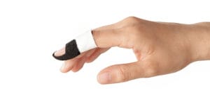 جبيرة اصبع اليد