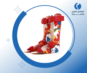 أنواع جبائر القدم والكاحل