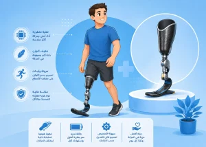 أحدث طرف صناعي تحت الركبة 