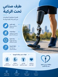 اطراف صناعية تحت الركبة